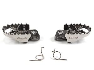 مسند قدم أمامي من أراشي دواسة مسند للقدم لسيارة BMW R1200GS 2013-2018 GSA ADV Adeventure / R1250GS 2019-2022 GSA / F750GS F850GS 2017-2020 ملحقات الدراجة النارية فضي زوج واحد