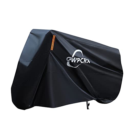 غطاء دراجة نارية CWPCRX ، 210T-96.5in غطاء دراجة من القماش أكسفورد ، غطاء دراجة نارية مقاوم للماء في الهواء الطلق ، مع حقيبة تخزين بفتحات قفل لهوندا ، سوزوكي ، كاواساكي ، إلخ ... غطاء دراجة نارية CWPCRX ، 210T-96.5in غطاء دراجة من القماش أكسفورد ، غطاء دراجة نارية مقاوم للماء في الهواء الطلق ، مع حقيبة تخزين بفتحات قفل لهوندا ، سوزوكي ، كاواساكي ، إلخ ...