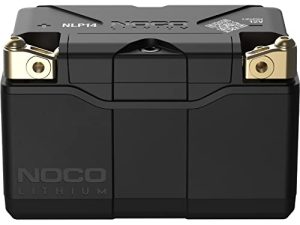 NOCO Lithium NLP14 ، Group 14 ، 500A Lithium Powersport Battery ، 12V 4Ah Replacement دراجة نارية خفيفة الوزن ، ATV ، UTV ، Jetski ، جزازة العشب وبطارية المولدات - Harley Davidson ، Honda ، Kawasaki ، BMW