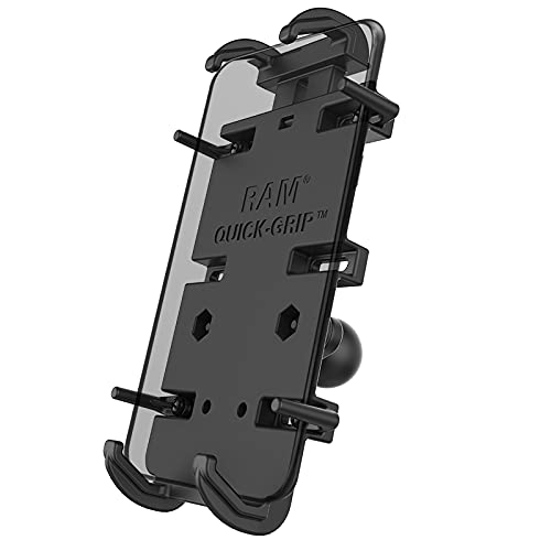 RAM Mounts Quick-Grip XL حامل هاتف مع كرة RAM-HOL-PD4-238AU مع كرة مقاس B مقاس 1 بوصة RAM Mounts Quick-Grip XL حامل هاتف مع كرة RAM-HOL-PD4-238AU مع كرة مقاس B مقاس 1 بوصة