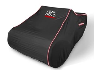 غطاء كامل من KEMIMOTO متوافق مع Can-Am Ryker 600900 Sport and Rally Edition حماية خارجية مطورة غطاء كامل مع شرائط عاكسة