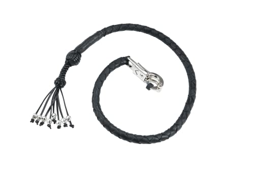 Biker Whip 42 "Motorcycle Get Back Whip ، ملحقات المقود للدراجة النارية ، السياط للدراجات النارية Biker Whip 42 "Motorcycle Get Back Whip ، ملحقات المقود للدراجة النارية ، السياط للدراجات النارية