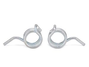 JFG RACING Dirt Bike Foot Pegs Springs لـ CR125 / 250 02-07 / CRF150R 07-22 / CRF250R 04-22 / CRF250X 04-17 / CRF450R 02-22 / CRF450RX 17-22 / CRF450X 05-22 (50618-KZ4-J40 ، 50617-KZ4-J40)