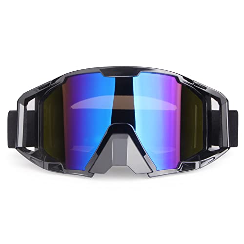 نظارات ركوب الدراجات النارية على الطرق الوعرة نظارات موتوكروس للدراجة الترابية ATV الغبار للكسر والكسر حماية للأشعة فوق البنفسجية نظارات UTV MX خوذة نظارات للأنشطة الرياضية في الهواء الطلق إطار أسود + عدسة ملونة نظارات ركوب الدراجات النارية على الطرق الوعرة نظارات موتوكروس للدراجة الترابية ATV الغبار للكسر والكسر حماية للأشعة فوق البنفسجية نظارات UTV MX خوذة نظارات للأنشطة الرياضية في الهواء الطلق إطار أسود + عدسة ملونة