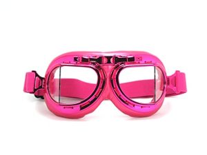 CRG Sports Motorcycle Goggle Aviator Pilot Style Cruiser Scooter Motocross Goggles for Man، Woman، Adult