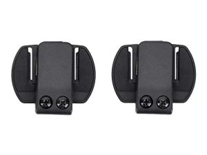 مشبك حزام من Maxquall لـ V6 V4 Helmet Intercom Referee Headset Clips Accessory V6 / V4 Motorcycle Helmet Bluetooth Intercom Bike Intercom Bracket Clip Mount for Helmet Headset