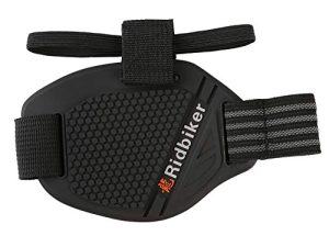 RIDBIKER دراجة نارية دراجة نارية التحول الوسادة غطاء حذاء التمهيد والعتاد واقية (أسود Ⅱ)