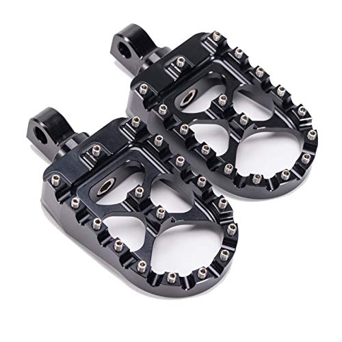 أوتاد القدم العريضة CNC من Hopider 360 درجة Roating MX Chopper Bobber Style for harley Dyna Sportster Fatboy Iron 883 ، أسود أوتاد القدم العريضة CNC من Hopider 360 درجة Roating MX Chopper Bobber Style for harley Dyna Sportster Fatboy Iron 883 ، أسود