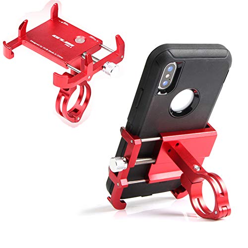 جراب سميك بتصميم GUB للدراجة النارية وحامل للمقبض قابل للتعديل متوافق مع iPhone XR Xs 7s 8 Plus ، متوافق مع SamsungS7 / S6 / Note5 / 4 ، أي هواتف محمولة مع جراب هاتف سميك (أحمر) جراب سميك بتصميم GUB للدراجة النارية وحامل للمقبض قابل للتعديل متوافق مع iPhone XR Xs 7s 8 Plus ، متوافق مع SamsungS7 / S6 / Note5 / 4 ، أي هواتف محمولة مع جراب هاتف سميك (أحمر)