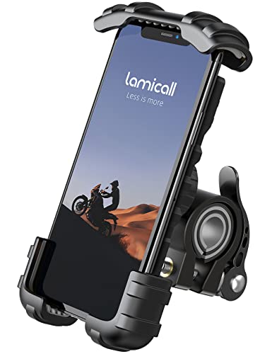 حامل الهاتف للدراجة النارية من Lamicall - ملحقات الدراجة النارية ، حامل الهاتف الخلوي ، حامل الهاتف للدراجة البخارية للهواتف المحمولة 4.7 "- 6.8" - رمادي حامل الهاتف للدراجة النارية من Lamicall - ملحقات الدراجة النارية ، حامل الهاتف الخلوي ، حامل الهاتف للدراجة البخارية للهواتف المحمولة 4.7 "- 6.8" - رمادي