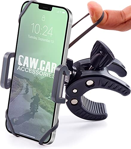 حامل الهاتف للدراجة النارية والدراجات النارية - لهاتف iPhone 14 (13 ، Xr ، SE ، Max / Plus) أو Galaxy S22 أو أي هاتف محمول - حامل مقود الدراجة على الطرق الوعرة والجبلية. +100 إلى الأمان والراحة حامل الهاتف للدراجة النارية والدراجات النارية - لهاتف iPhone 14 (13 ، Xr ، SE ، Max / Plus) أو Galaxy S22 أو أي هاتف محمول - حامل مقود الدراجة على الطرق الوعرة والجبلية. +100 إلى الأمان والراحة