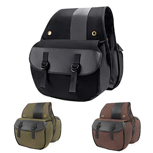 حقائب السفر Nomad USA Quick-Easy Universal Fit Throw Over Motorcycle Canvas Biker Cargo Saddlebags (Black) حقائب السفر Nomad USA Quick-Easy Universal Fit Throw Over Motorcycle Canvas Biker Cargo Saddlebags (Black)