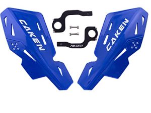 واقيات اليد للدراجة النارية PRO CAKEN Universal Dirt Bike 7/8 بوصة 22 مم يسار و 1 1/8 بوصة 28 مم CNC دعامة يدوية لدراجة الترابية موتوكروس ATV لـ SX SXF EXC XCW ، أزرق