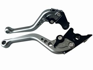 RIDE IT FOREVER PT-GROM مكابح قصيرة قابلة للتعديل ورافعات القابض لـ GROM MSX125 2014 2015 2016 2017 2018 2019 2020 2021 2022 2023 ، Monkey 2019-2022-Grey