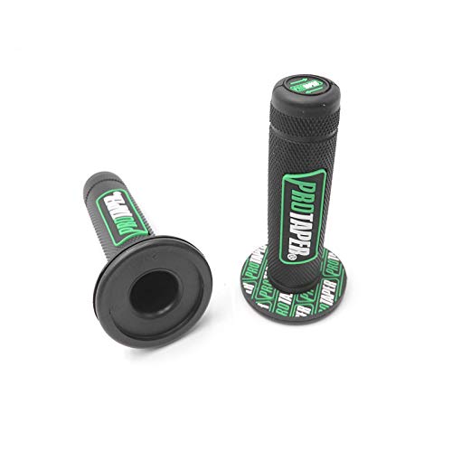 7/8 "22mm مقود الدراجة النارية العالمي Pro Dirt Pit Bike Grips for Yamaha Honda Kawasaki BMW Suzuki (Green) 7/8 "22mm مقود الدراجة النارية العالمي Pro Dirt Pit Bike Grips for Yamaha Honda Kawasaki BMW Suzuki (Green)