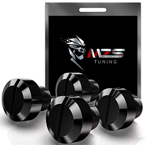 مقابس ثقب المرآة MZS - أغطية غطاء تقطيع مرايا الدراجات النارية يونيفرسال أسود CNC 4 قطع M10 X 1.25 عكس اتجاه عقارب الساعة متوافق مع Street Naked Road Bike مقابس ثقب المرآة MZS - أغطية غطاء تقطيع مرايا الدراجات النارية يونيفرسال أسود CNC 4 قطع M10 X 1.25 عكس اتجاه عقارب الساعة متوافق مع Street Naked Road Bike