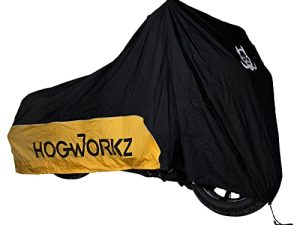 غطاء دراجة نارية خارجي / داخلي من HOGWORKZ لسيارة Harley Davidson Touring Street Glide Road King Electra Glide Road Glide