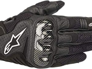 قفاز Alpinestars الرجالي SMX-1 Air v2 للدراجات النارية ، أسود ، 3X-Large