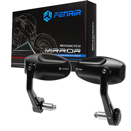 FENRIR CNC سبائك الألومنيوم مقهى المتسابق الأسود للدراجات النارية بار نهاية المرايا الجانبية 22 مم 7/8 بوصة مرآة المقود رؤية خلفية عالمية لـ M8 / M6 Standard Super Sport Naked Street Bike Cruiser Minimoto Scooter FENRIR CNC سبائك الألومنيوم مقهى المتسابق الأسود للدراجات النارية بار نهاية المرايا الجانبية 22 مم 7/8 بوصة مرآة المقود رؤية خلفية عالمية لـ M8 / M6 Standard Super Sport Naked Street Bike Cruiser Minimoto Scooter