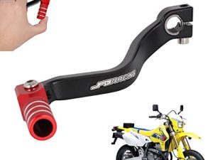 USTPO دراجة نارية والعتاد التحول رافعة ذراع ناقل الحركة دواسة CNC ل DRZ400S DRZ400SM DRZ400E 2000-2017 دراجة نارية حمراء