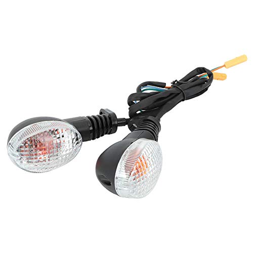 Hlyjoon Kawasaki 250 Ninja Signals-Kawasaki Ninja 250 Turn Signal 2 Pcs Moto Turn Signal Light LED للدراجات النارية مصباح مقاوم للماء ABS تحذير أضواء الانعطاف دراجة نارية ملحقات معدلة لـ N Hlyjoon Kawasaki 250 Ninja Signals-Kawasaki Ninja 250 Turn Signal 2 Pcs Moto Turn Signal Light LED للدراجات النارية مصباح مقاوم للماء ABS تحذير أضواء الانعطاف دراجة نارية ملحقات معدلة لـ N