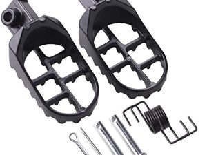 أوتاد قدم الدراجة الترابية ، دواسات مسند قدم من الألومنيوم مناسبة لـ Coleman Baja Taotao PW50 1981-2021 PW80 1983-2006 ، دراجة نارية حفرة الترابية دراجة نارية صغيرة