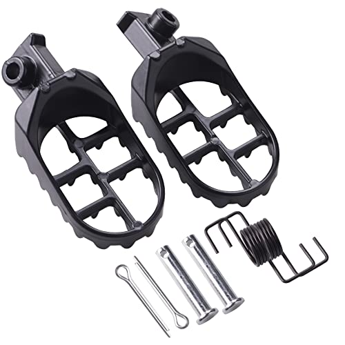 أوتاد قدم الدراجة الترابية ، دواسات مسند قدم من الألومنيوم مناسبة لـ Coleman Baja Taotao PW50 1981-2021 PW80 1983-2006 ، دراجة نارية حفرة الترابية دراجة نارية صغيرة أوتاد قدم الدراجة الترابية ، دواسات مسند قدم من الألومنيوم مناسبة لـ Coleman Baja Taotao PW50 1981-2021 PW80 1983-2006 ، دراجة نارية حفرة الترابية دراجة نارية صغيرة