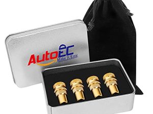مجموعة أدوات تفريغ الإطارات الأوتوماتيكية من AutoEC ، 4 عبوات من ملحقات تفريغ الإطارات على الطرق الوعرة ، 6-30 PSI مجموعة تفريغ الهواء القابلة للتعديل للمركبات على الطرق الوعرة والسيارات والشاحنات والدراجات النارية