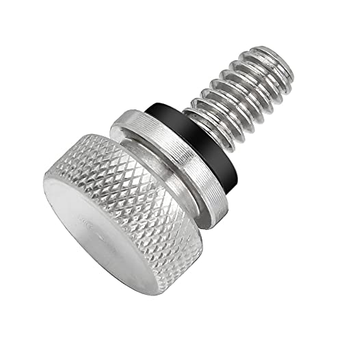 Amazicha مقعد فولاذي مقاوم للصدأ مسمار برغي للمقعد الخلفي سريع التركيب 1/4 "-20 خيط متوافق مع Harley Sportster Softail Touring Dyna 1996-2022 Amazicha مقعد فولاذي مقاوم للصدأ مسمار برغي للمقعد الخلفي سريع التركيب 1/4 "-20 خيط متوافق مع Harley Sportster Softail Touring Dyna 1996-2022
