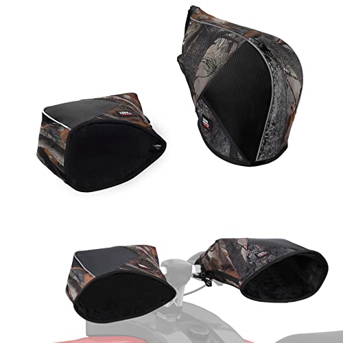 قفازات للمقود من Kemimoto Universal Snowmobile ATV سوداء مقاومة للماء سميكة من الصوف الداخلي المقود القفازات المتوافقة مع Polaris Skidoo Arctic Cat ATV Motorcycle قفازات للمقود من Kemimoto Universal Snowmobile ATV سوداء مقاومة للماء سميكة من الصوف الداخلي المقود القفازات المتوافقة مع Polaris Skidoo Arctic Cat ATV Motorcycle