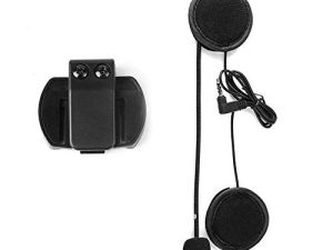 EJEAS V4 / V6 Bluetooth Intercom Heads Accessories & Clip فقط مناسب لـ V4 / V6-1200 خوذة الاتصال الداخلي للدراجة النارية بلوتوث البيني مع مقبس 3.5 مللي متر