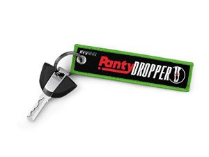 KEYTAILS Keychains Premium Quality Key Tag Cars والشاحنات والدراجات النارية والدراجات الرياضية و USDM و JDM و KDM [Panty Dropper]