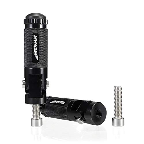 NEVERLAND 8 مللي متر CNC Universal Motorcycle Bike صغير مسند قدم رايدر طقم أوتاد مسند القدم Rearset Pedal Alloy أسود (3.43 بوصة × 0.79 بوصة × 0.79 بوصة) ، ملاحظة: لا يمكن أن يظل العنصر مطويًا NEVERLAND 8 مللي متر CNC Universal Motorcycle Bike صغير مسند قدم رايدر طقم أوتاد مسند القدم Rearset Pedal Alloy أسود (3.43 بوصة × 0.79 بوصة × 0.79 بوصة) ، ملاحظة: لا يمكن أن يظل العنصر مطويًا