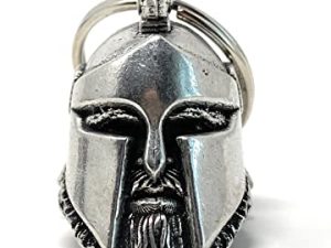 ملحقات جرس الدراجة النارية من Bravo Bells Spartan أو سلسلة مفاتيح من أجل الحظ على الطريق