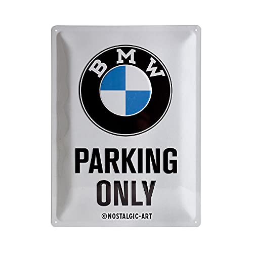 نوستالجيك آرت ريترو تين تسجيل ، BMW Parking Only White - فكرة هدية لمراوح ملحقات السيارة ، لوحة معدنية ، تصميم عتيق للزينة ، 11.8 بوصة × 15.7 بوصة نوستالجيك آرت ريترو تين تسجيل ، BMW Parking Only White - فكرة هدية لمراوح ملحقات السيارة ، لوحة معدنية ، تصميم عتيق للزينة ، 11.8 بوصة × 15.7 بوصة