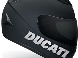 2 X Ducati Sticker for Helmet Decal Motorcycle Sticker Decal Buy 2 Set Get 3rd مجانًا