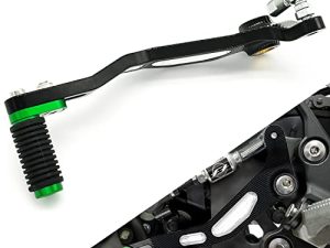 دواسة ناقل الحركة رافعة ذراع ناقل الحركة للدراجة النارية Goevian متوافقة مع Kawasaki Ninja 400 2018-2021 Z400 2019-2021