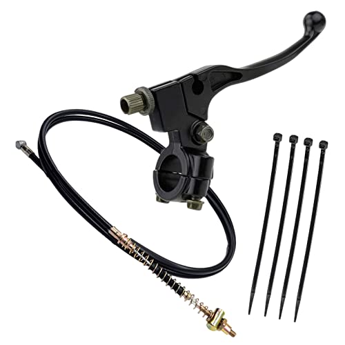 Swagnaz Mini Bike Brake Lever Left Brake Clutch لـ Coleman CT200U CT200U-EX BT200X MB165 MB200 دراجة نارية صغيرة باجا أجزاء الدراجة مع 69 "كابل فرامل أسطوانة خلفي Swagnaz Mini Bike Brake Lever Left Brake Clutch لـ Coleman CT200U CT200U-EX BT200X MB165 MB200 دراجة نارية صغيرة باجا أجزاء الدراجة مع 69 "كابل فرامل أسطوانة خلفي