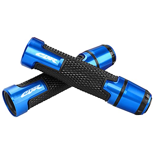 YLFDC 7/8 "22 مللي متر مقود الدراجة النارية مع نهايات قبضة لهوندا CBR 600RR F4 F4I CBR 1000RR 954RR 929RR 900RR (أزرق) YLFDC 7/8 "22 مللي متر مقود الدراجة النارية مع نهايات قبضة لهوندا CBR 600RR F4 F4I CBR 1000RR 954RR 929RR 900RR (أزرق)