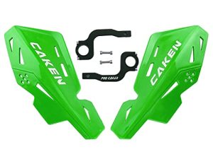 PRO CAKEN Universal 7/8 "22 مللي متر و 1 1/8" 28 مللي متر مقبض ذراع واقيات اليد CNC قوس للدراجة الترابية موتوكروس ATV لـ SX SXF EXC XCW-Green
