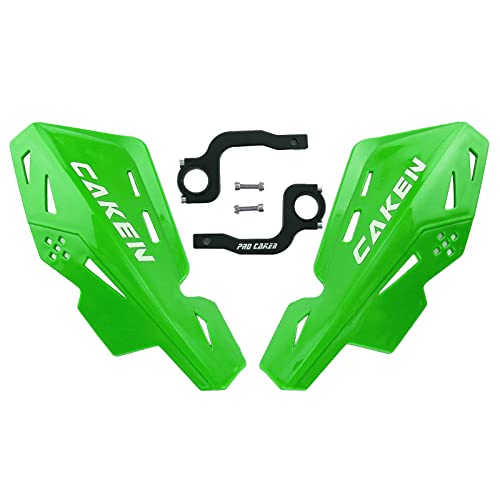 PRO CAKEN Universal 7/8 "22 مللي متر و 1 1/8" 28 مللي متر مقبض ذراع واقيات اليد CNC قوس للدراجة الترابية موتوكروس ATV لـ SX SXF EXC XCW-Green PRO CAKEN Universal 7/8 "22 مللي متر و 1 1/8" 28 مللي متر مقبض ذراع واقيات اليد CNC قوس للدراجة الترابية موتوكروس ATV لـ SX SXF EXC XCW-Green