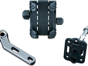 ملحق دراجة نارية Kuryakyn 1788: Clutch / Brake Perch Mount Tech-Connect Cradle GPS Device / Phone Mount Mounting Kit ، Standard ، كروم