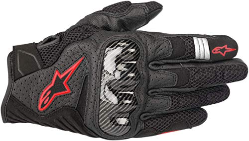 قفاز Alpinestars رجالي SMX-1 Air v2 للدراجات النارية - SMX-1 Air v2 Motorcycle Riding Glove - Black / Fluorecent Red، 3X-Large قفاز Alpinestars رجالي SMX-1 Air v2 للدراجات النارية - SMX-1 Air v2 Motorcycle Riding Glove - Black / Fluorecent Red، 3X-Large