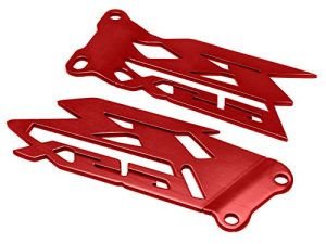 واقي حماية لوحي كعب القدم لسوزوكي GSX-R 600/750 2006-2016 ، GSX-R 1000 2003-2016 (أحمر)