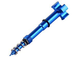 NICECNC Blue Universal Aire / Fuel Mixer Screw Adjuster Keihin FCR Carb Motorcycle متوافق مع Yamaha Honda Kawasaki Suzuki CRF YZF WR KXF KLX RMZ ، انظر الإعداد