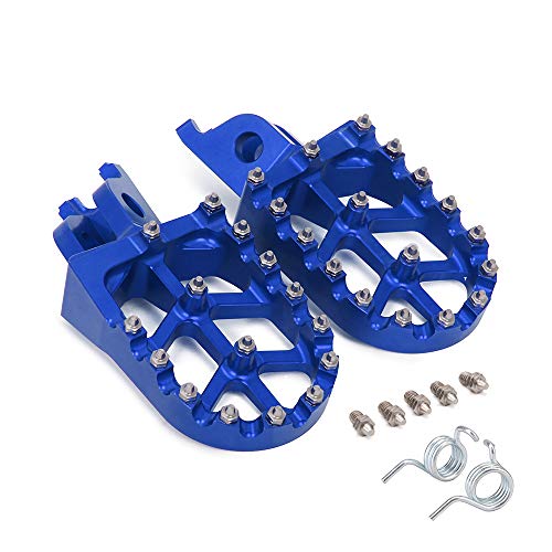 مسند قدم للدراجة النارية مسند للقدمين دواسات مسند للقدم ل CR125R CR250R CRF150R CRF450X CRF250L CRF250RALLY KX250F KX450F KLX450R دراجة نارية دراجة الترابية الأزرق مسند قدم للدراجة النارية مسند للقدمين دواسات مسند للقدم ل CR125R CR250R CRF150R CRF450X CRF250L CRF250RALLY KX250F KX450F KLX450R دراجة نارية دراجة الترابية الأزرق