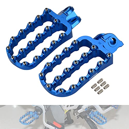 NICECNC Rally Style Wide Rider Motorcycle أوتاد القدم دواسة المتوافقة مع Husqvarna 701 Enduro / 701 Supermoto 2016-2022 2017 2018 2019 2020 2021،690 Enduro / R / SMC / R 2008-22 ، ألومنيوم أزرق NICECNC Rally Style Wide Rider Motorcycle أوتاد القدم دواسة المتوافقة مع Husqvarna 701 Enduro / 701 Supermoto 2016-2022 2017 2018 2019 2020 2021،690 Enduro / R / SMC / R 2008-22 ، ألومنيوم أزرق