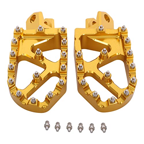 JFG RACING Dirt Bike Foot أوتاد ، إطالة أوتاد قدم دراجة نارية مسند دواسة CNC لـ DRZ400S 00-19 / DRZ400SM 05-19 / DRZ400E 00-07 / DRZ400 00-04 / RM250 89-06 (غير مناسب K3 / K4 / K5 / K6) / RM250Z 01-06 / RMX250 89-96-ذهبي JFG RACING Dirt Bike Foot أوتاد ، إطالة أوتاد قدم دراجة نارية مسند دواسة CNC لـ DRZ400S 00-19 / DRZ400SM 05-19 / DRZ400E 00-07 / DRZ400 00-04 / RM250 89-06 (غير مناسب K3 / K4 / K5 / K6) / RM250Z 01-06 / RMX250 89-96-ذهبي