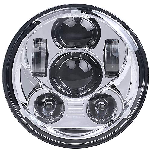 Lusgwufad 5-3 / 4 5.75 بوصة LED للدراجات النارية المصباح متوافق مع Harley Davidson Sportster Dyna Low Rider Street Bob lron 883 1200 Softail Wide Glide Triple Headlamp Lusgwufad 5-3 / 4 5.75 بوصة LED للدراجات النارية المصباح متوافق مع Harley Davidson Sportster Dyna Low Rider Street Bob lron 883 1200 Softail Wide Glide Triple Headlamp