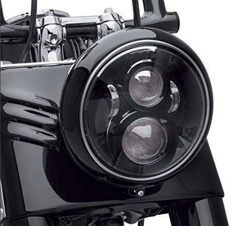 مصباح أمامي LED أسود 7 بوصة معتمد من Dot متوافق مع جولة الدراجات النارية ، FLD ، Softail Heritage ، Street Glide ، Road King ، Electra Glide ، Yamaha V-Star Road Star Wrangler مصباح أمامي LED أسود 7 بوصة معتمد من Dot متوافق مع جولة الدراجات النارية ، FLD ، Softail Heritage ، Street Glide ، Road King ، Electra Glide ، Yamaha V-Star Road Star Wrangler